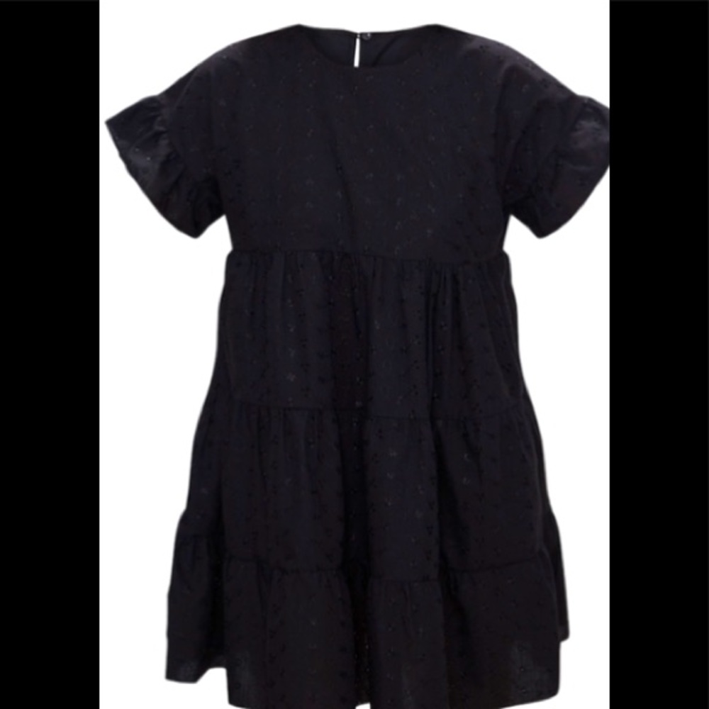 Black Smock Dress